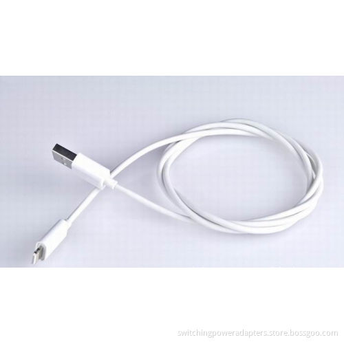 White Apple Charger Cord , Iphone Lightning To Usb Cable For Ipad4 And Ipad Mini